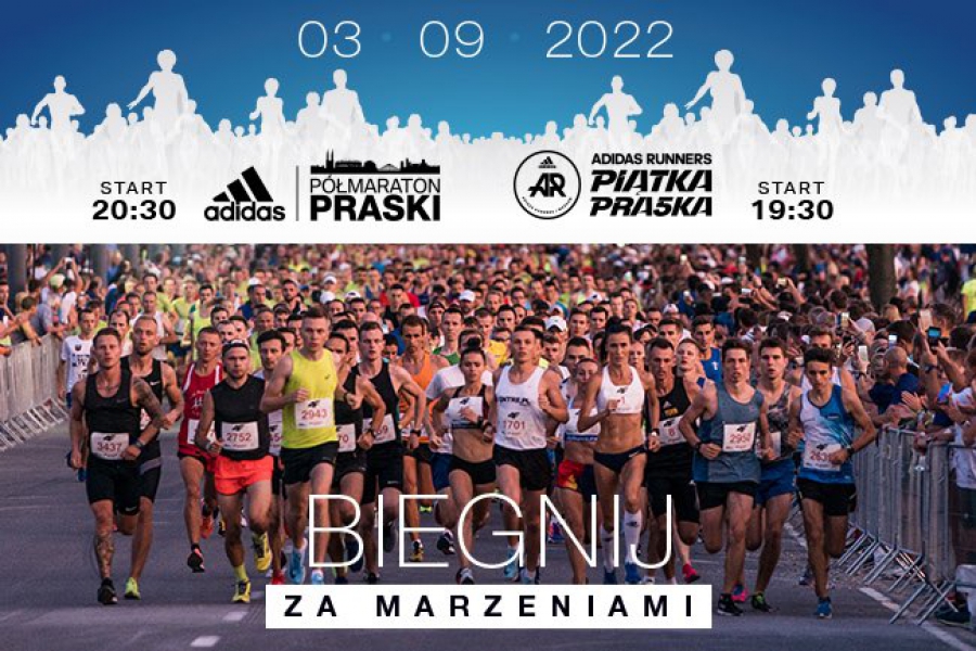 3 09 22  7. Nocny adidas Półmaratonu Praskiego